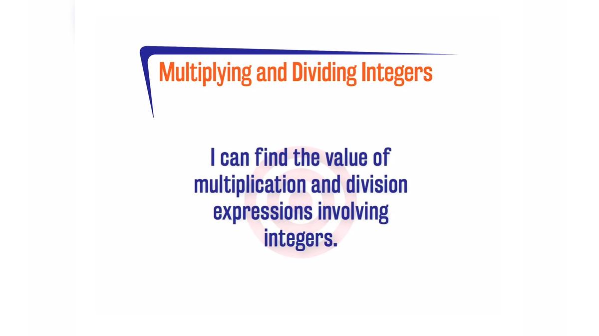 FLSP 1A.7.1 Multiplying and Dividing Integers
