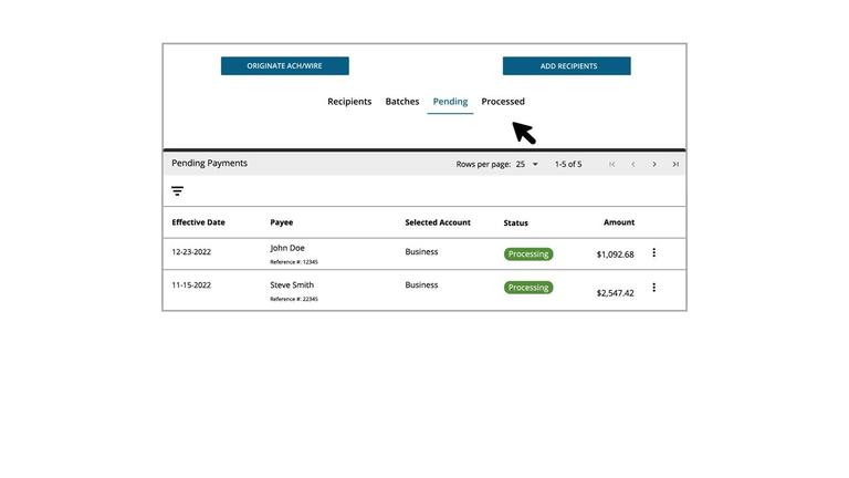 Editing or Deleting a Transaction
