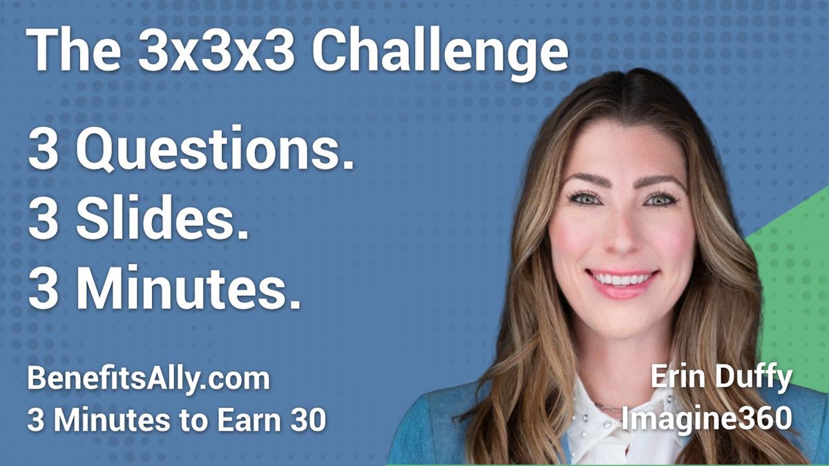 Imagine360 - 3x3x3 Challenge with Erin Duffy
