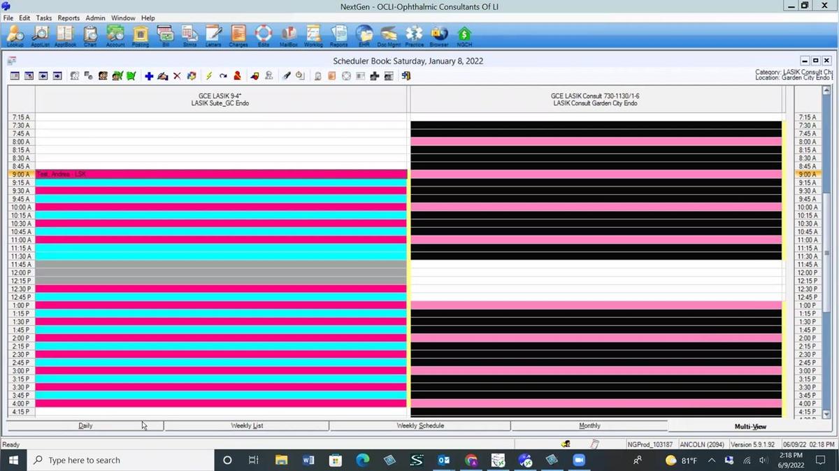 Invoicing an Open Access Physician