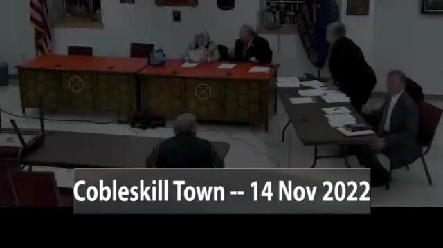 Cobleskill Town -- 14 Nov 2022
