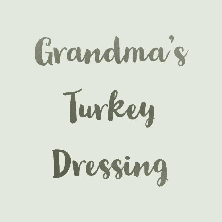 Turkey Dressing Demo- Foods
