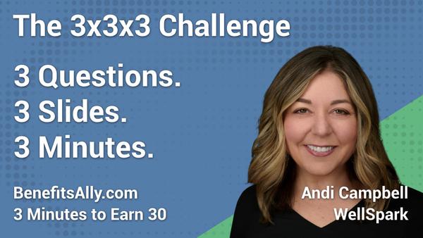 WellSpark - 3x3x3 Challenge with Andi Campbell