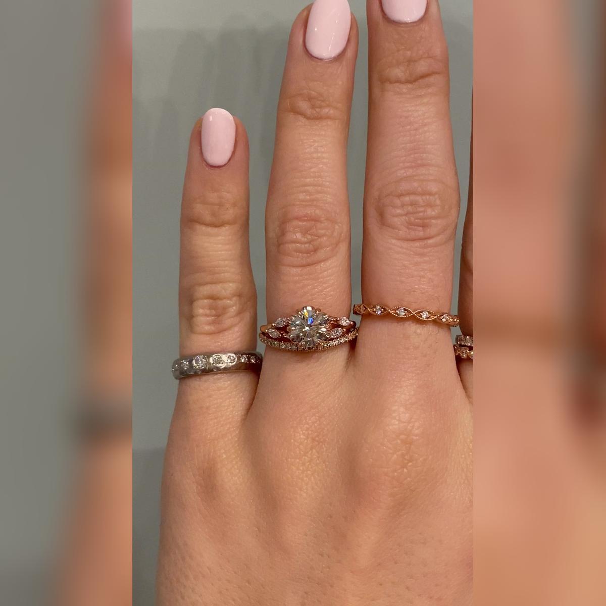 Anya Wedding Band Pairings