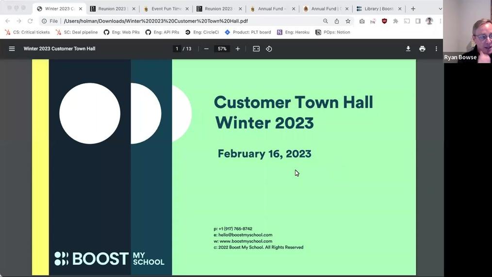 Winter 2023 Customer Town Hall