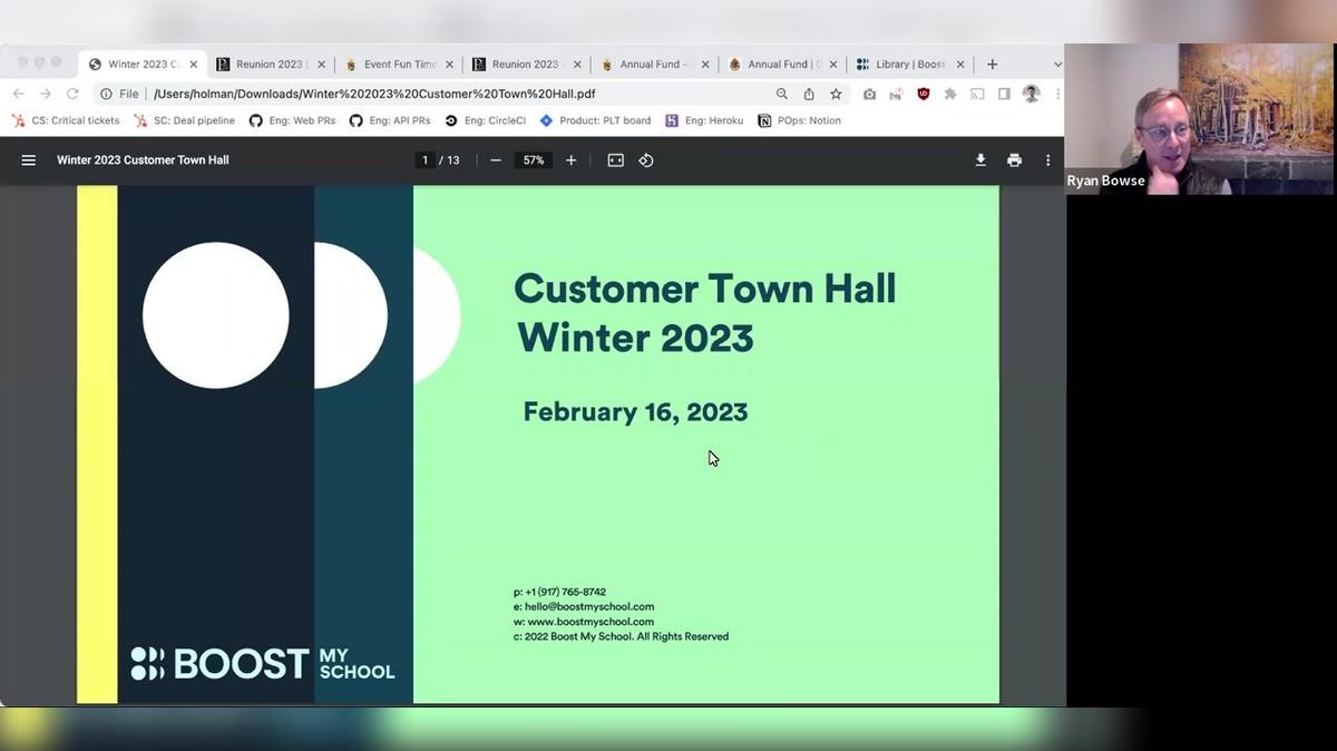 Winter 2023 Customer Town Hall