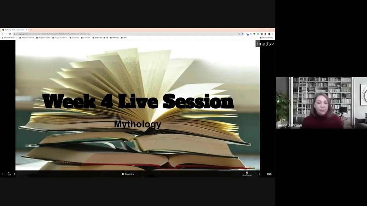 Mythology Live Session Q3W4