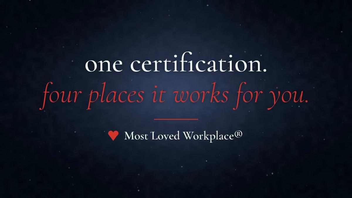 One Certification, Four Places It Works for You