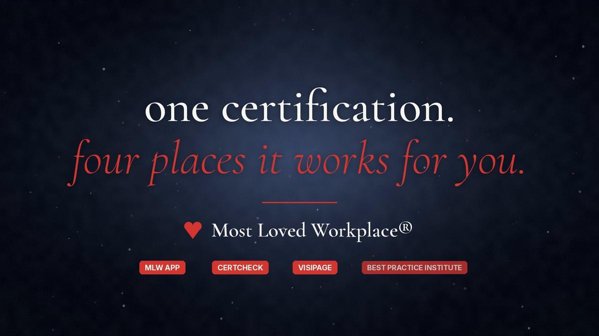 One Certification, Four Places It Works for You