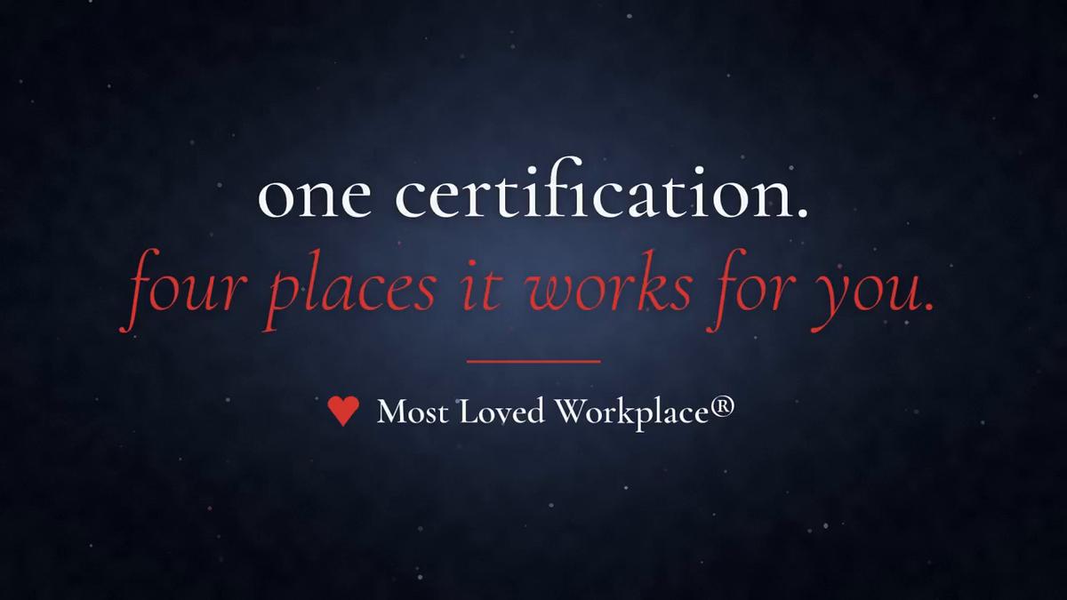 One Certification, Four Places It Works for You