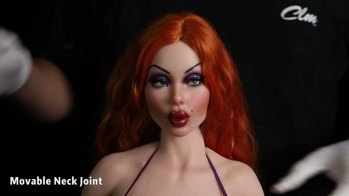BBW Mini Silicone Sex Doll Vampire Queen Diana CLM SP Version