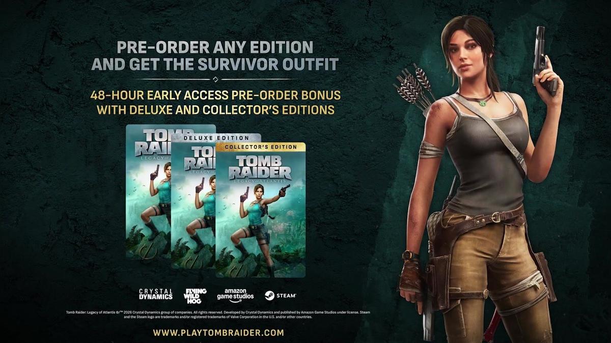 Tomb Raider: Legacy of Atlantis - PEGI 16