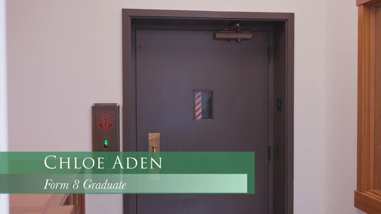 13 - Chloe Aden - F8 Graduate