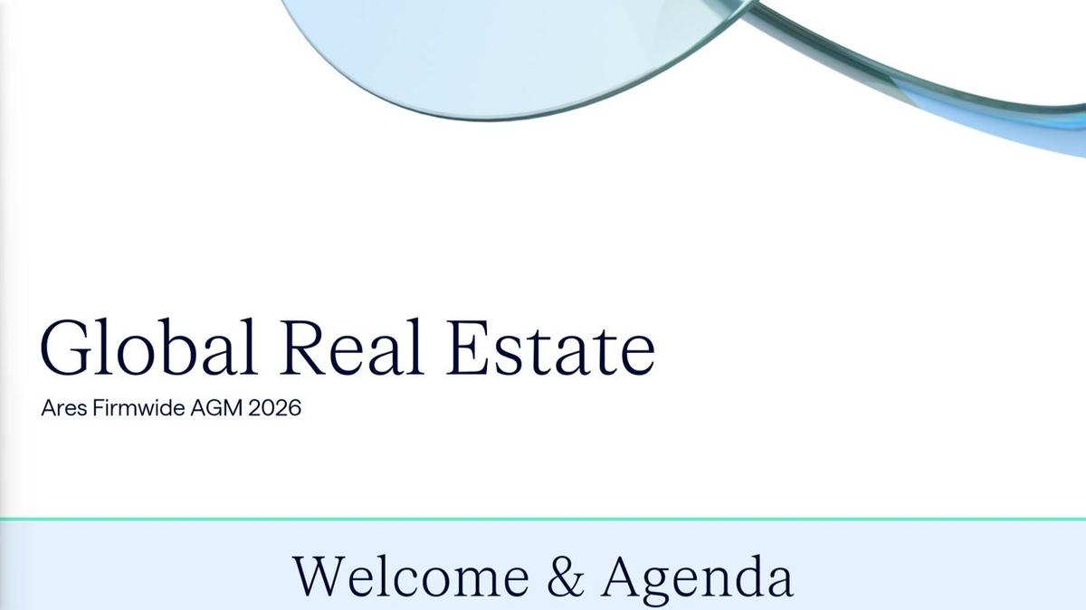 Ares Real Estate Annual Meeting 2026