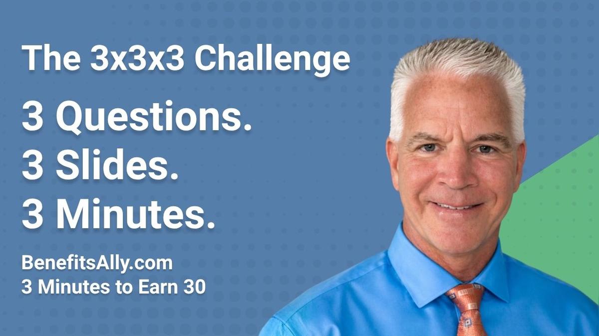 Health Freedom - 3x3x3 Challenge with Bill Hennessey, MD