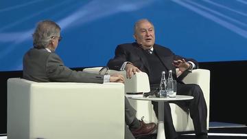 2020 - ADSW - Future Sustainability Summit - 25 - HE Bernardino León &amp; HE Armen Sarkissian