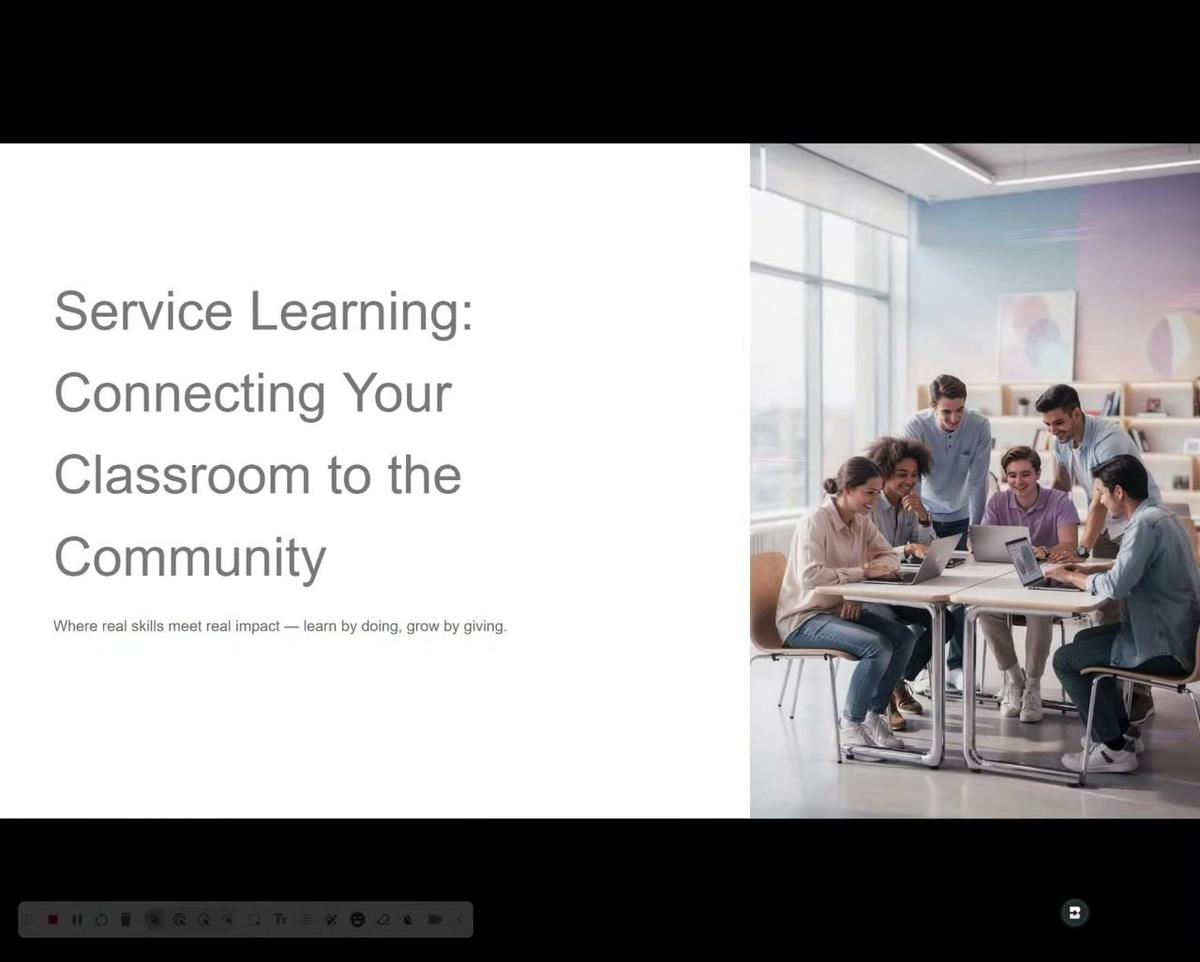 Service Learning_ Connecting Your Classroom to the Community - Google Slides - Screencastify - April 30, 2026 12_38 PM
