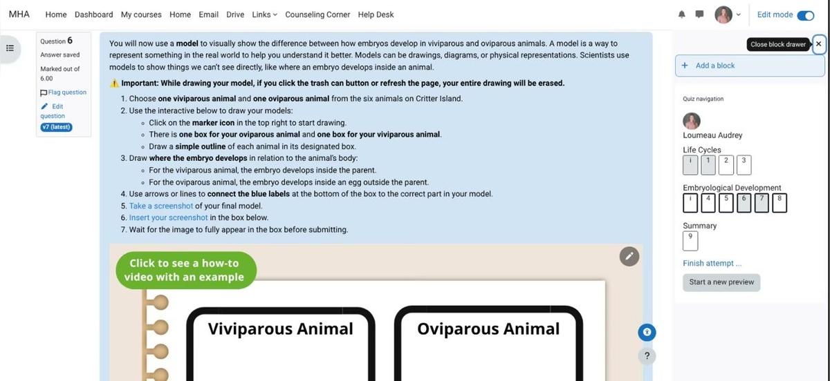 4.2 Modeling Viviparous and Oviparous Help Video