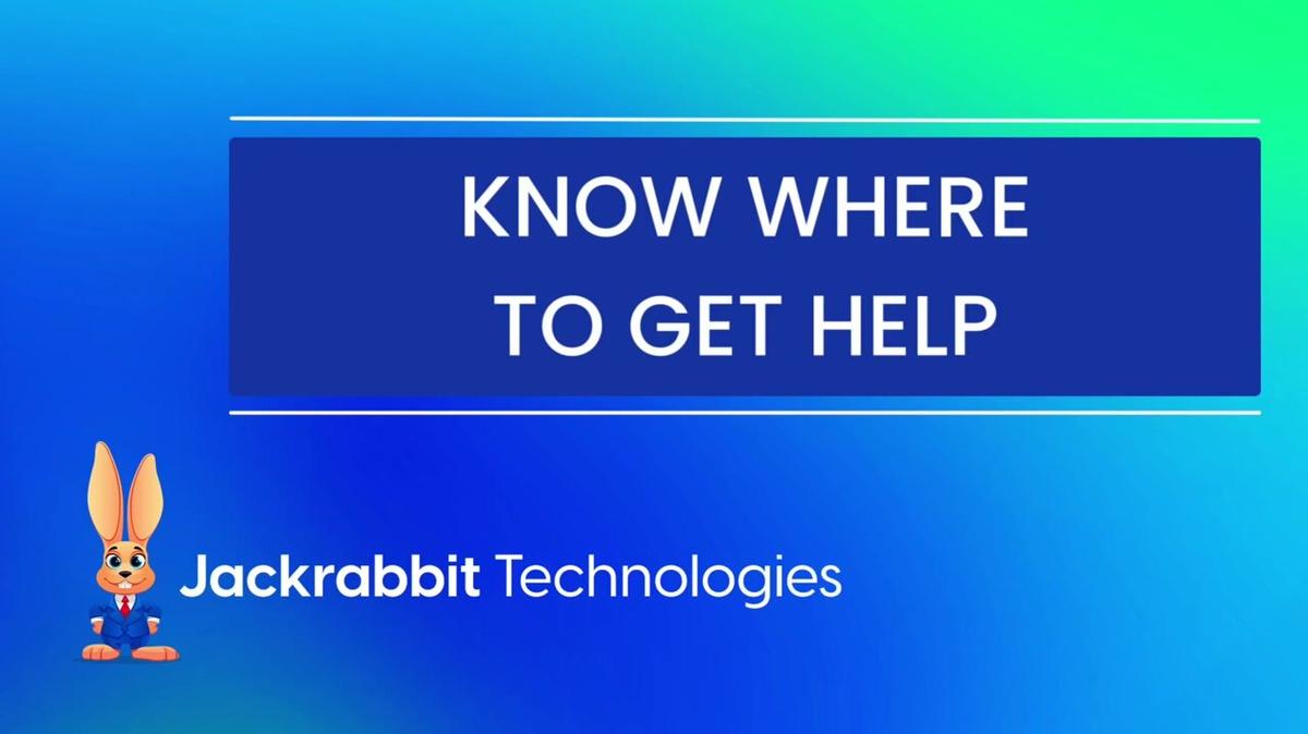 Know Where To Get Help