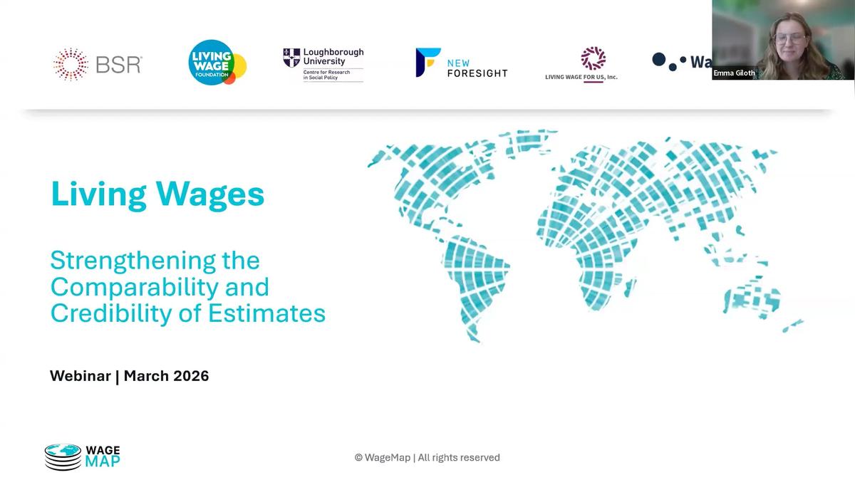 Living Wages: Strengthening the Comparability and Credibility of Estimates