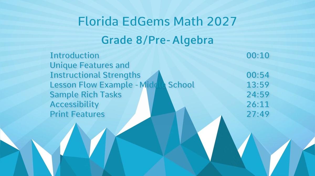 EdGems Brevard Course 3