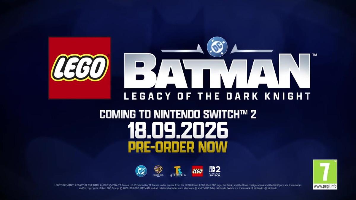 LEGO® Batman™: Legacy of The Dark Knight - NSW2 - PEGI 7