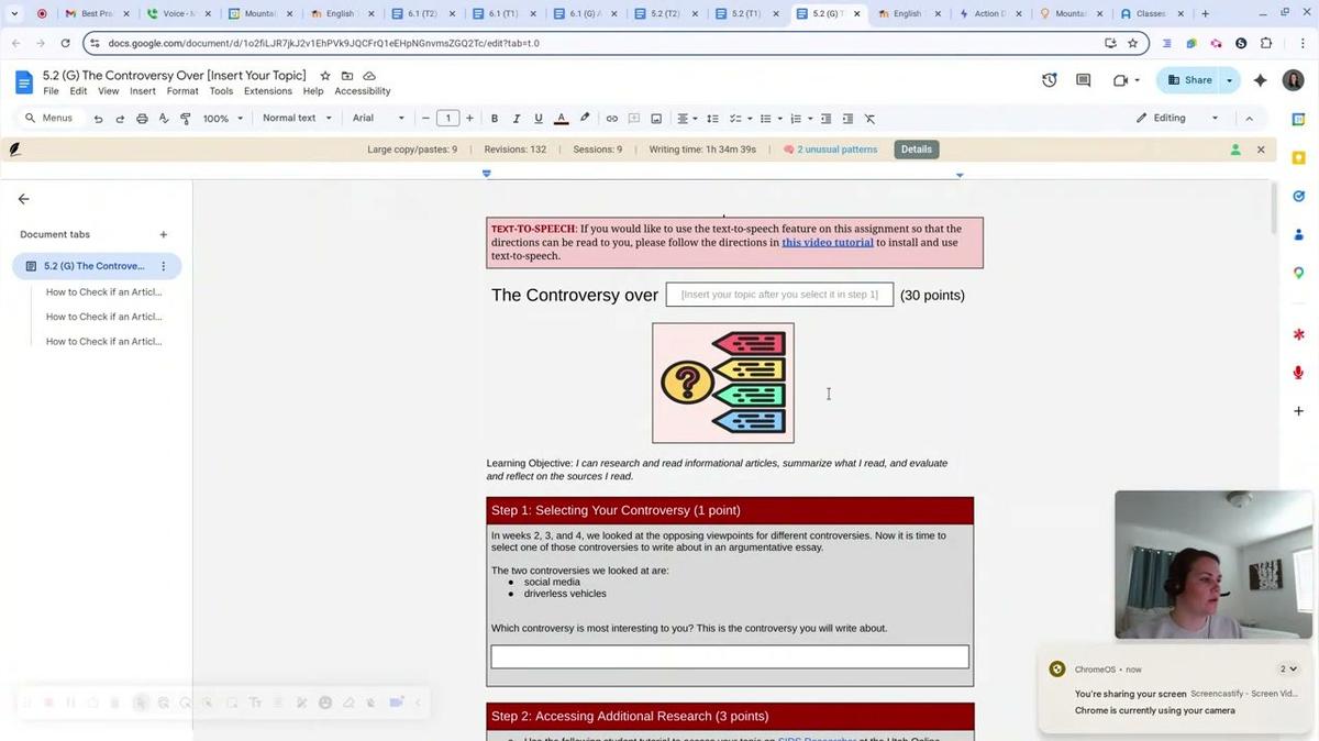 Playbook: Balancing Assignments - Scaffolding Assignments by M Vest