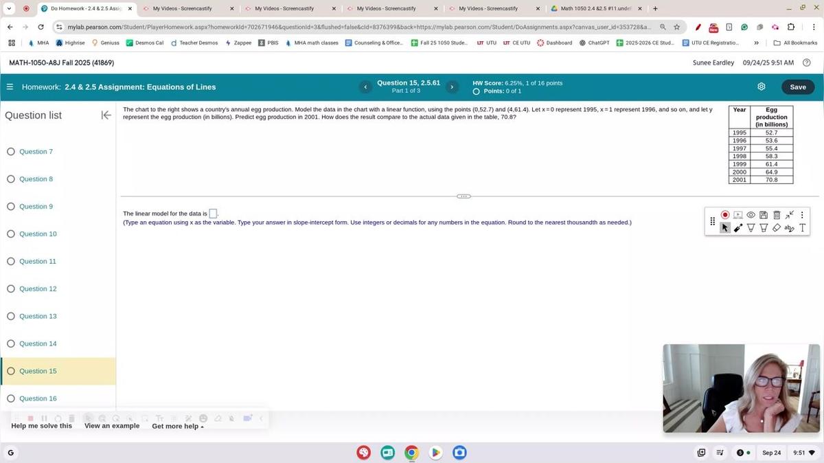 Math 1050 2.4 &amp; 2.5 #15