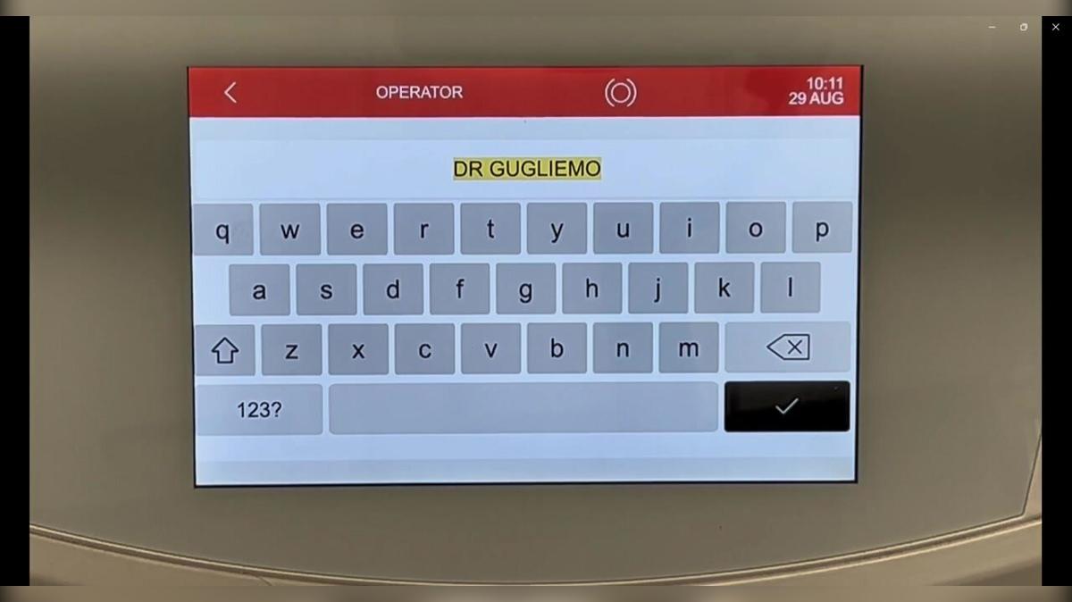 Full Touch Control Panel