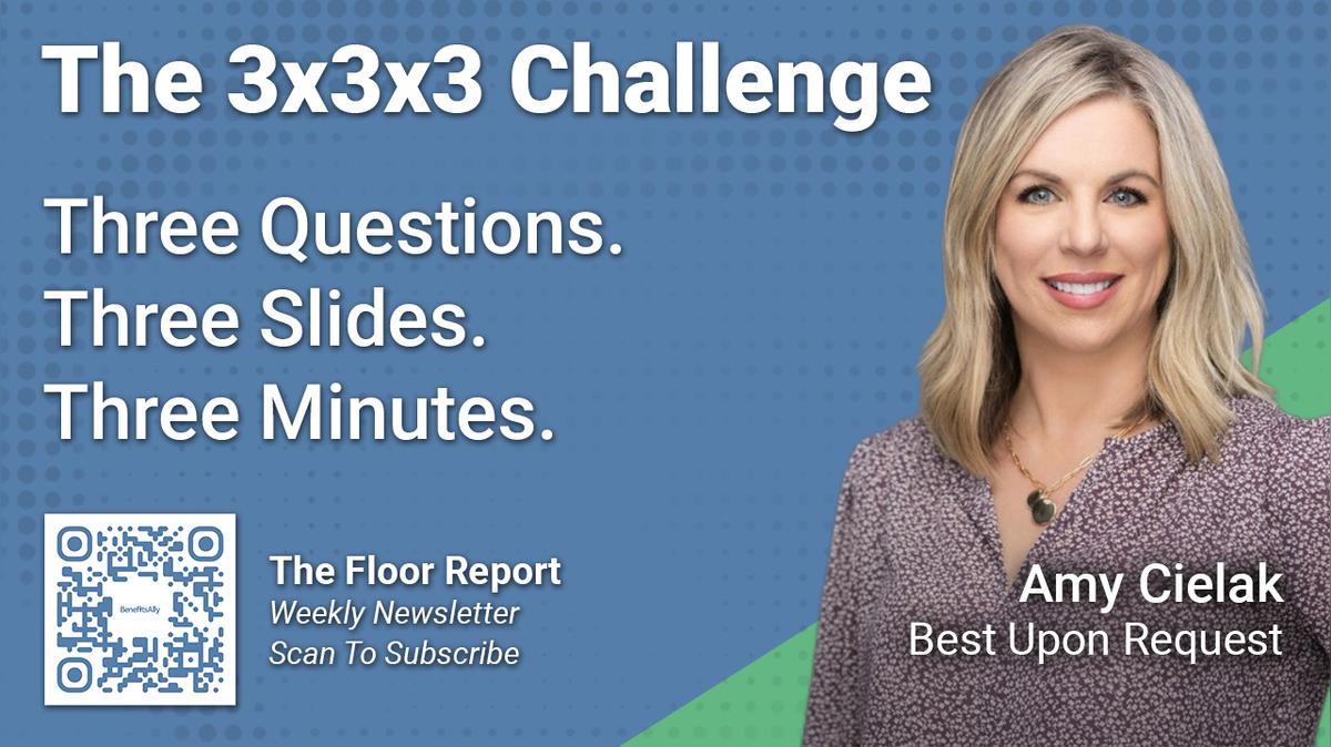 Best Upon Request - 3x3x3 Challenge with Amy Cielak