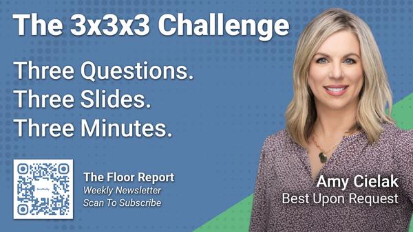 Best Upon Request - 3x3x3 Challenge with Amy Cielak