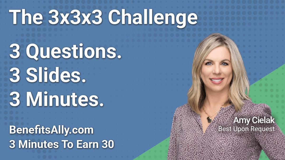Best Upon Request - 3x3x3 Challenge with Amy Cielak