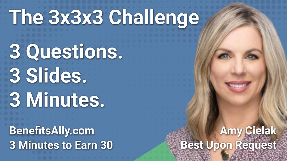 Best Upon Request - 3x3x3 Challenge with Amy Cielak
