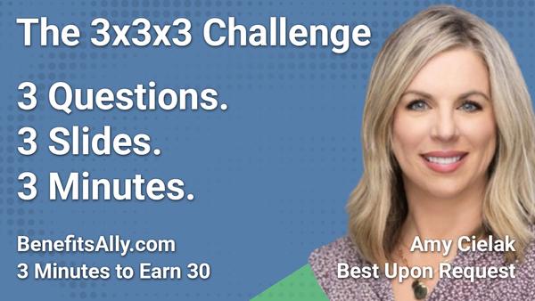 Best Upon Request - 3x3x3 Challenge with Amy Cielak