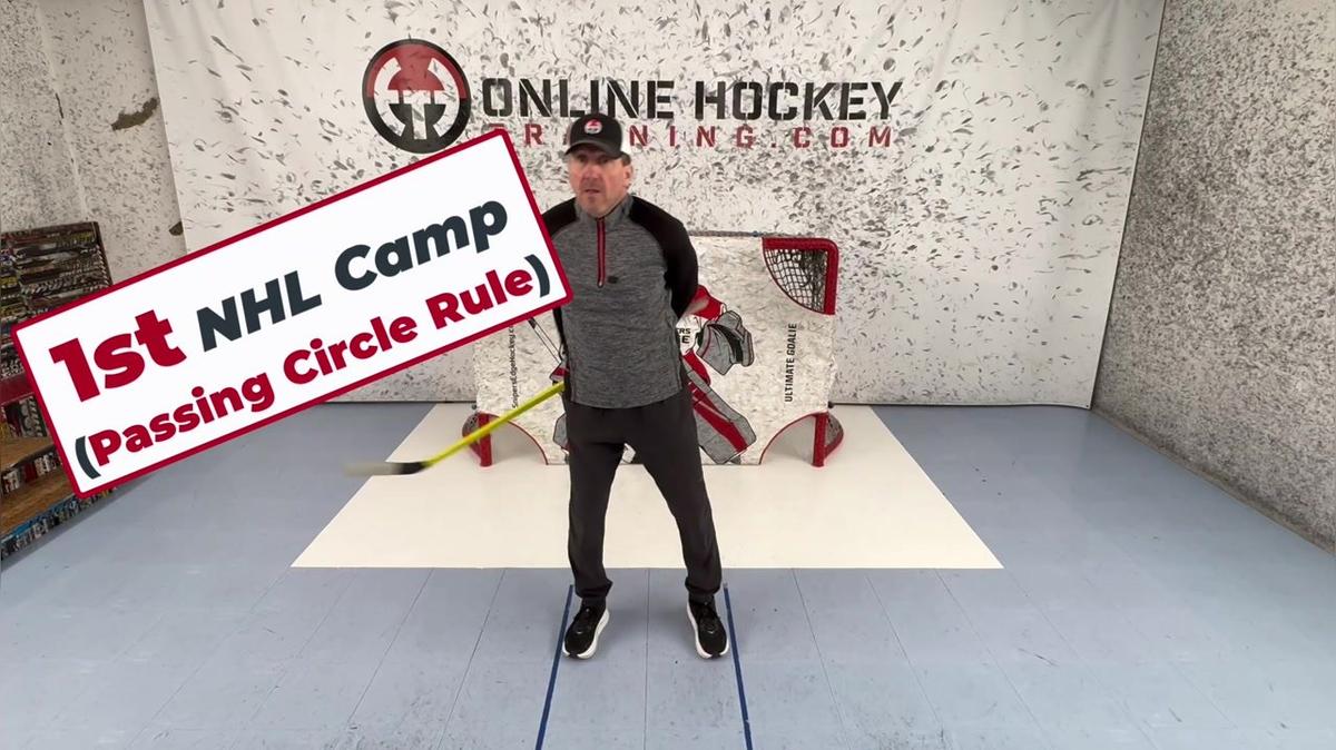 My 1st NHL Camp - "Passing Circle Rule"