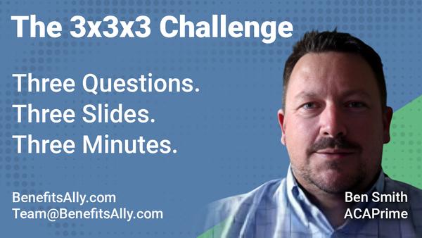 ACAPrime - 3x3x3 Challenge With Ben Smith
