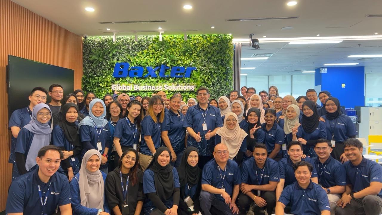 Please begin by saying, &quot;Welcome to Baxter, Andrew, from [include your site name] team.&quot;