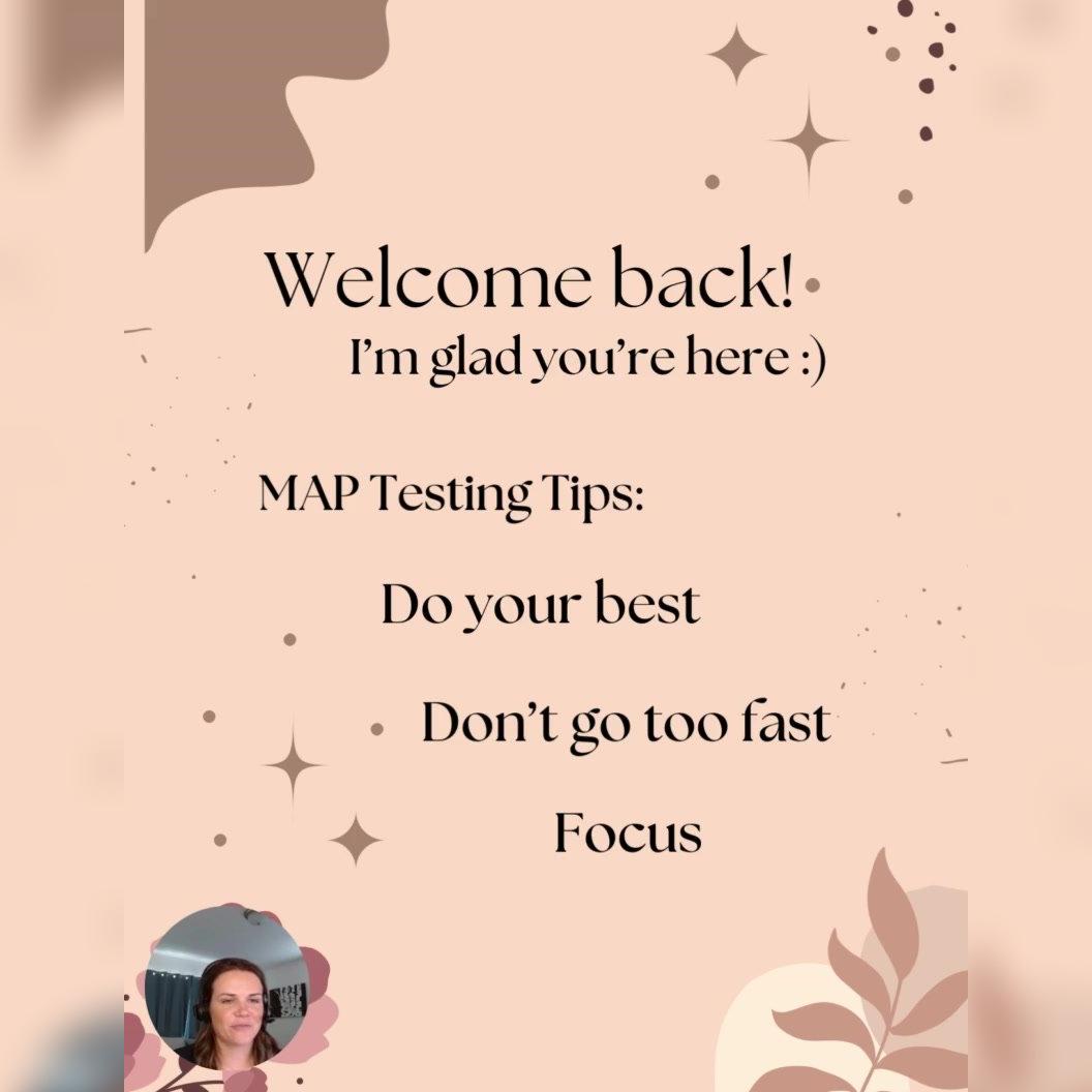 MAP Test Tips 24-25