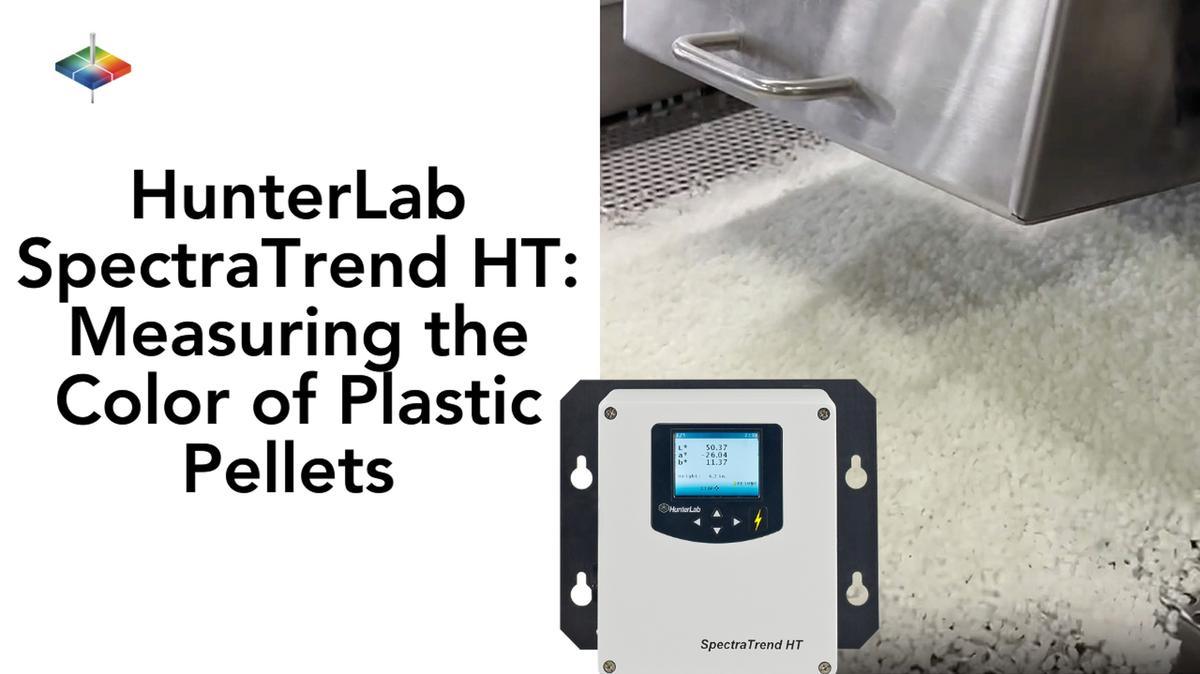 HunterLab SpectraTrend HT: Measuring the Color of Plastic Pellets
