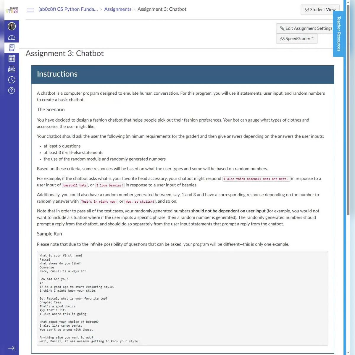 Assignment 3_ Chatbot Introduction