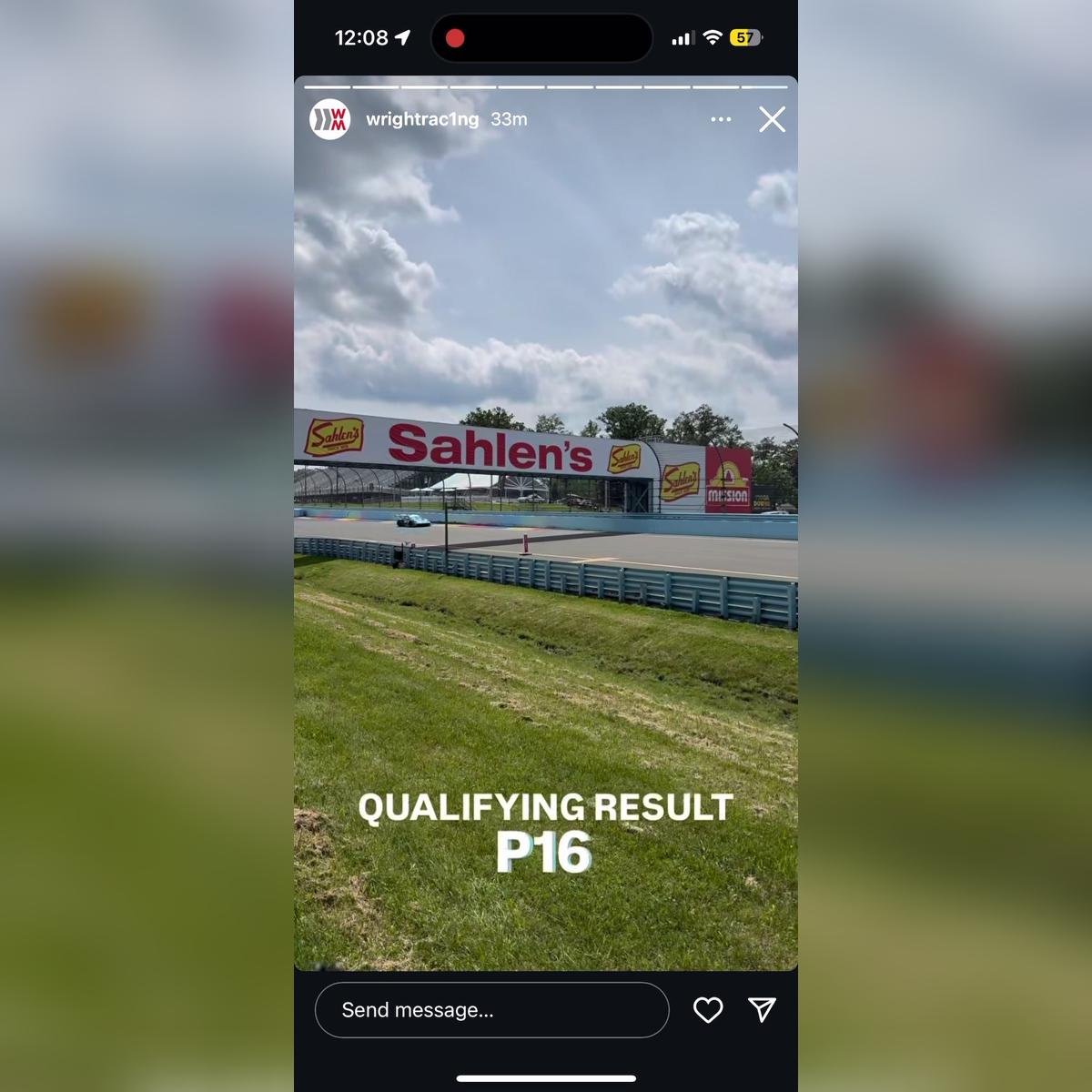 Peak wrightrac1ng IG Story 1