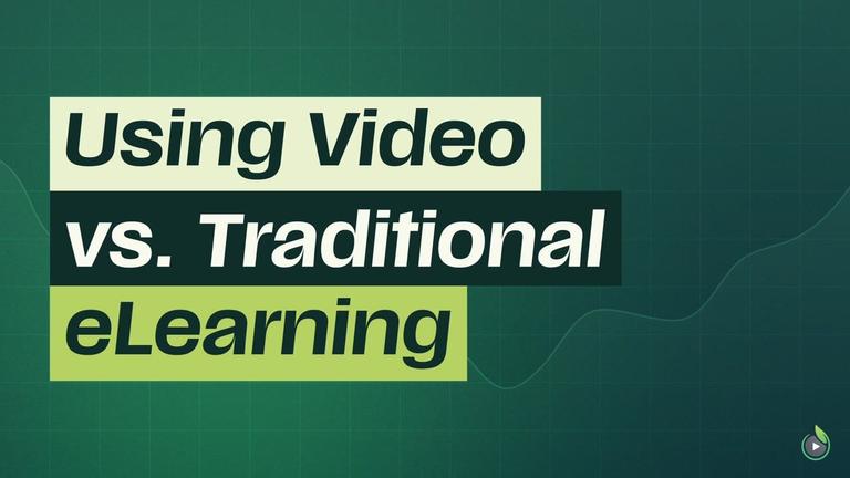 Short 1: Using Video vs. Traditional eLearning