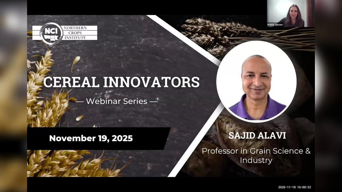 Plant Proteins in Extruded Food with Sajid Alavi