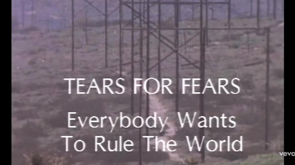 Windmill Tears for Fears Everybody Wants to Rule the World Music Video