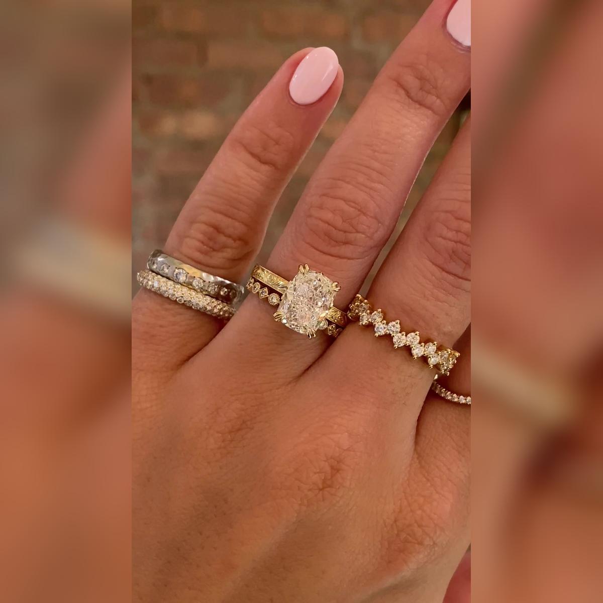 Rhea Wedding Band Pairings