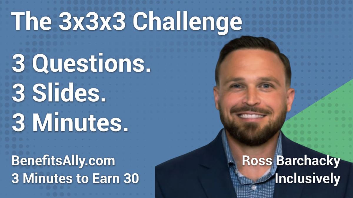 Inclusively - 3x3x3 Challenge with Ross Barchacky