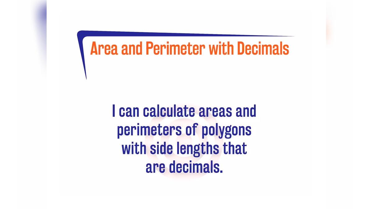 CoreSP 1.9.2 Area and Perimeter with Decimals