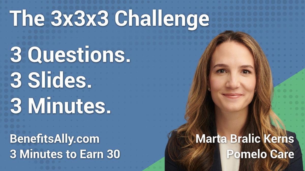 Pomelo Care - 3x3x3 Challenge with Marta Bralic Kerns