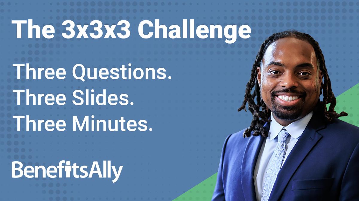 Toco at Work - 3x3x3 Challenge with Tranell Montague