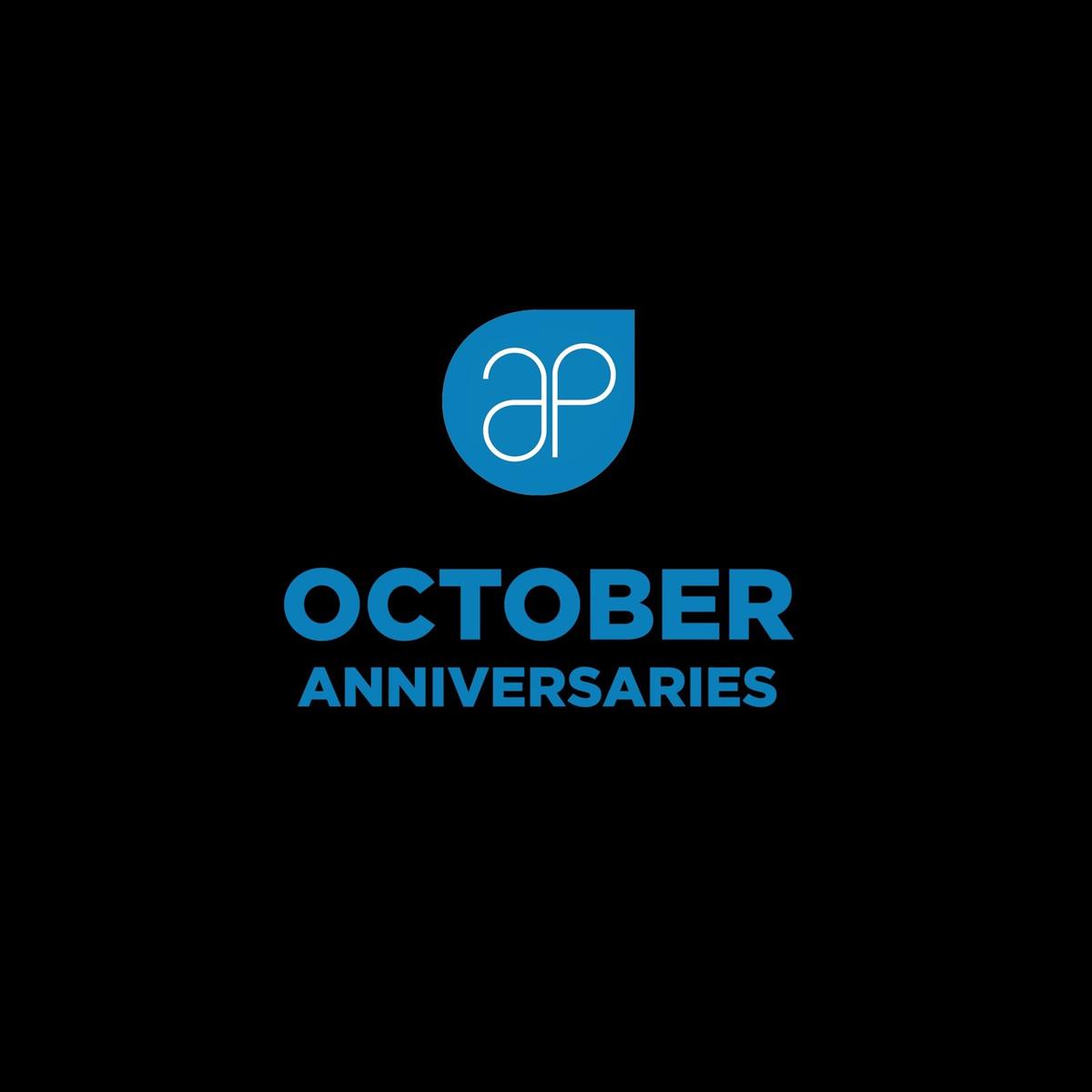 October Anniversaries